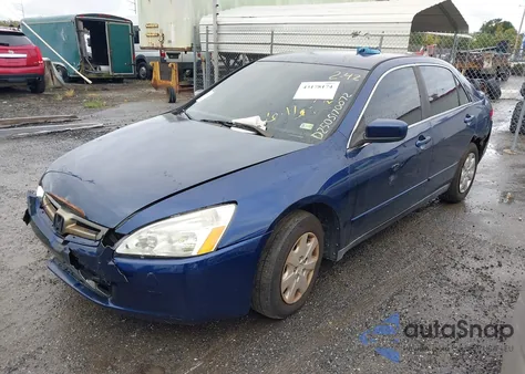 2003 Honda Accord 2.4 Lx из США, поврежденный, VIN 1HGCM56393A039895
